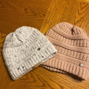 NWOT - Two Modena beanies